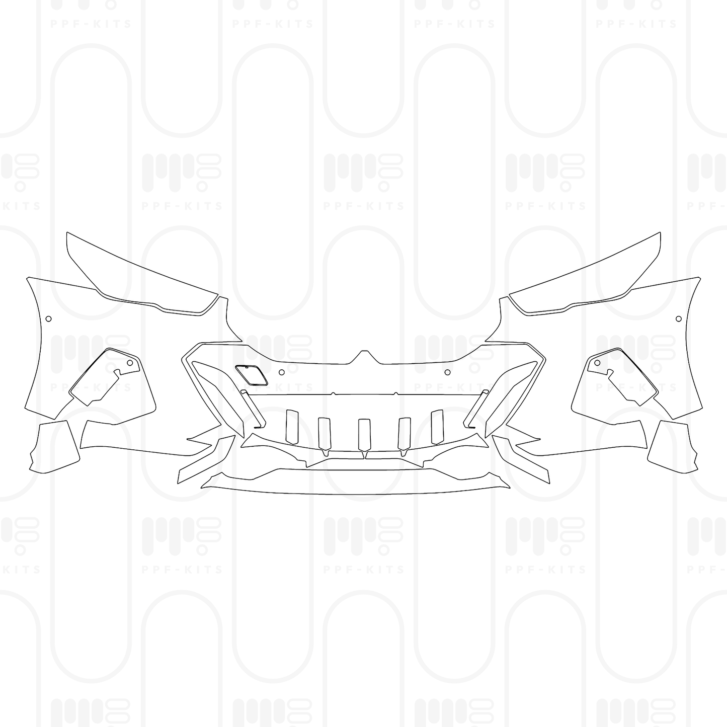 Voorgesneden PPF BMW 5 Series Touring M Sport 2026