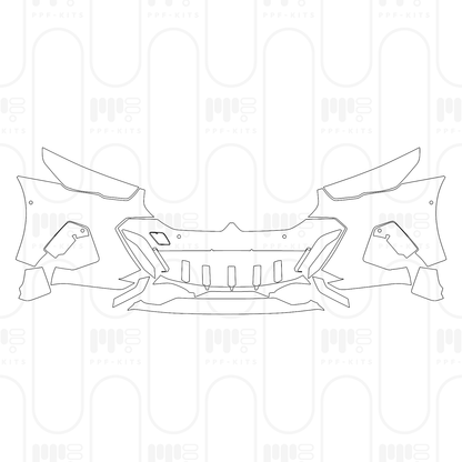 Voorgesneden PPF BMW 5 Series Touring M Sport 2026
