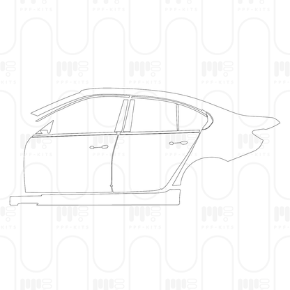 Voorgesneden PPF BMW 3 Series Sedan M340i 2026