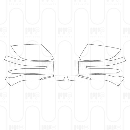 Voorgesneden PPF BMW 3 Series Touring Wagen Base 2026