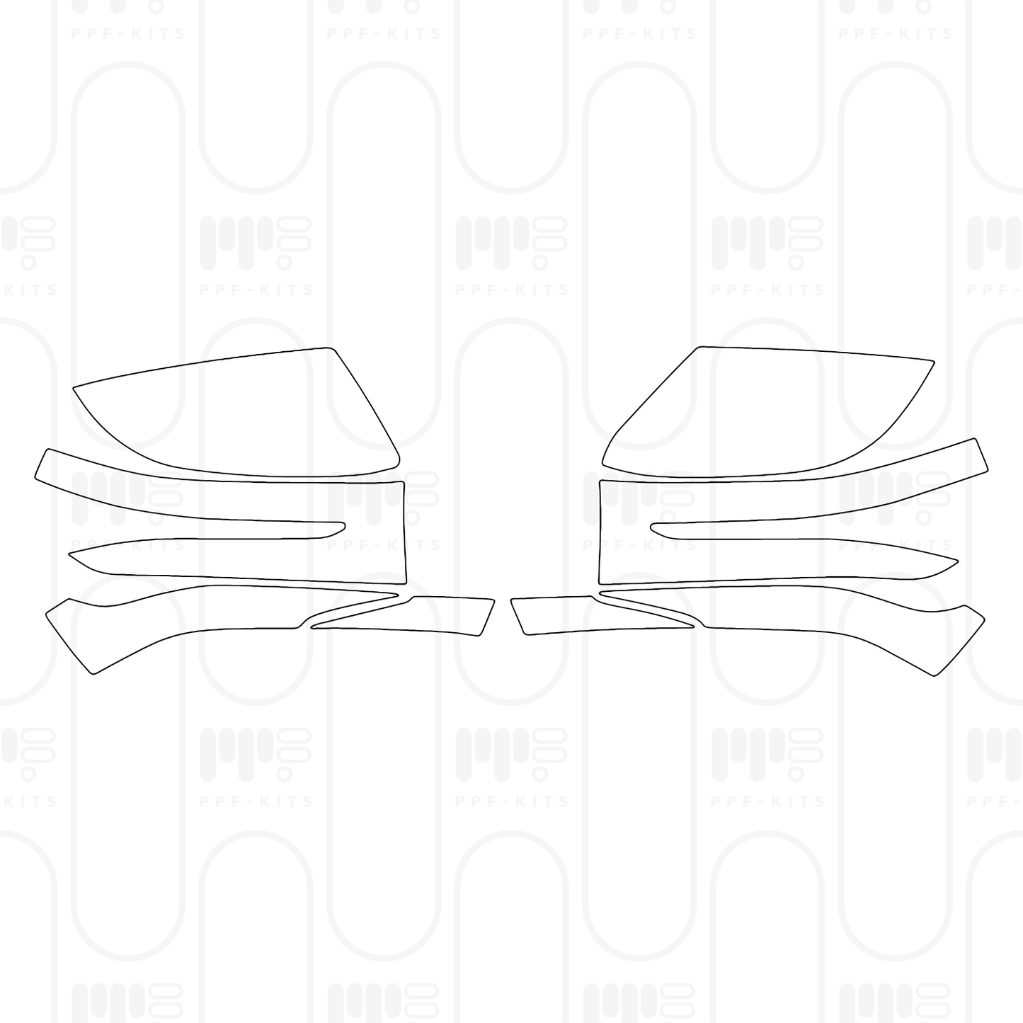 Voorgesneden PPF BMW 3 Series Touring Wagen Base 2026