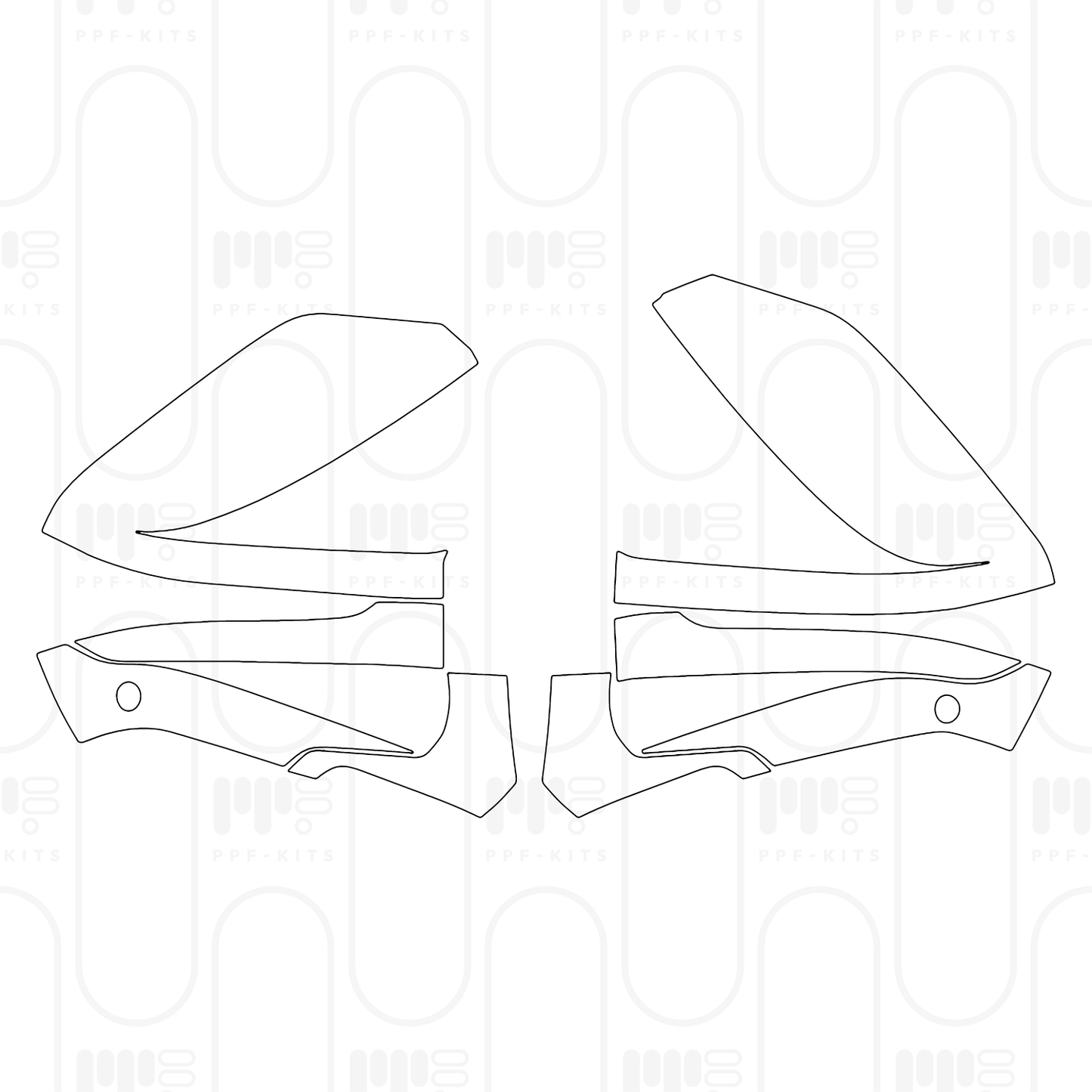 Voorgesneden PPF BMW 3 Series Touring Wagen M340i 2026