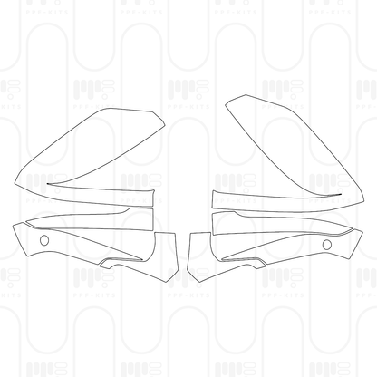 Voorgesneden PPF BMW 3 Series Touring Wagen M340i 2026