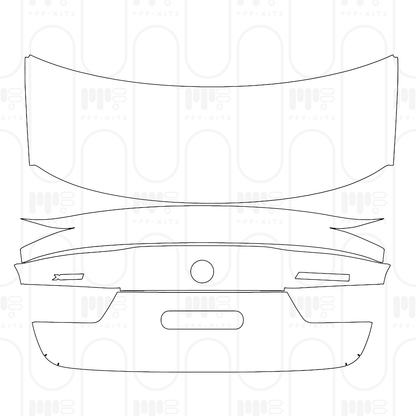 Voorgesneden PPF BMW 3 Series Sedan M340i 2026