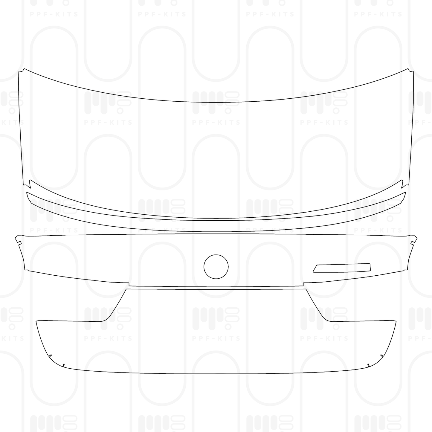 Voorgesneden PPF BMW 3 Series Sedan M340i 2026