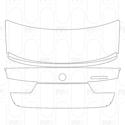 Voorgesneden PPF BMW 3 Series Sedan M340i 2026
