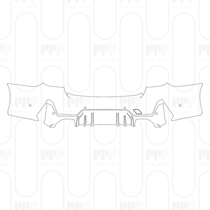 Voorgesneden PPF BMW 3 Series Sedan M340i 2026