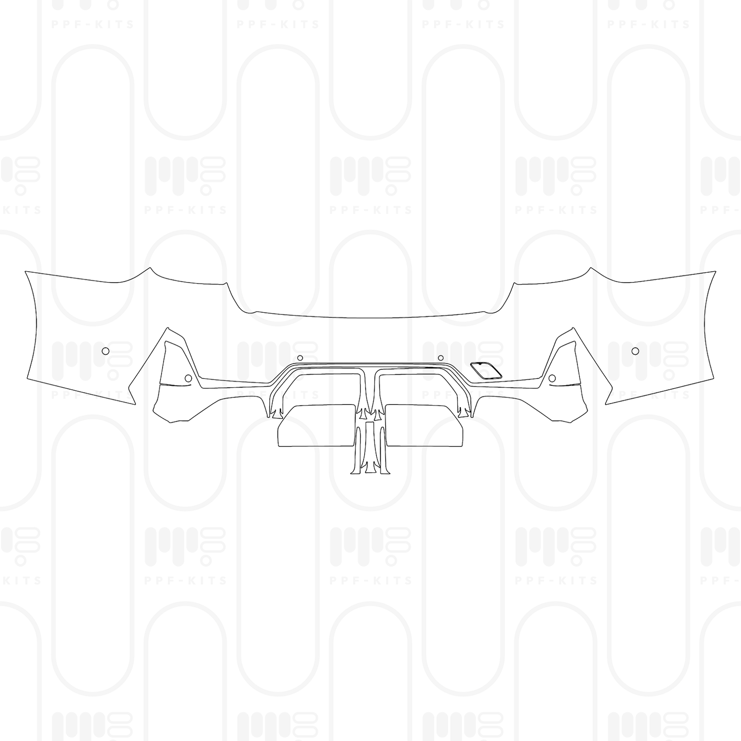 Voorgesneden PPF BMW 3 Series Sedan M340i 2026