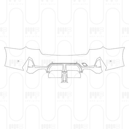 Voorgesneden PPF BMW 3 Series Sedan M340i 2026
