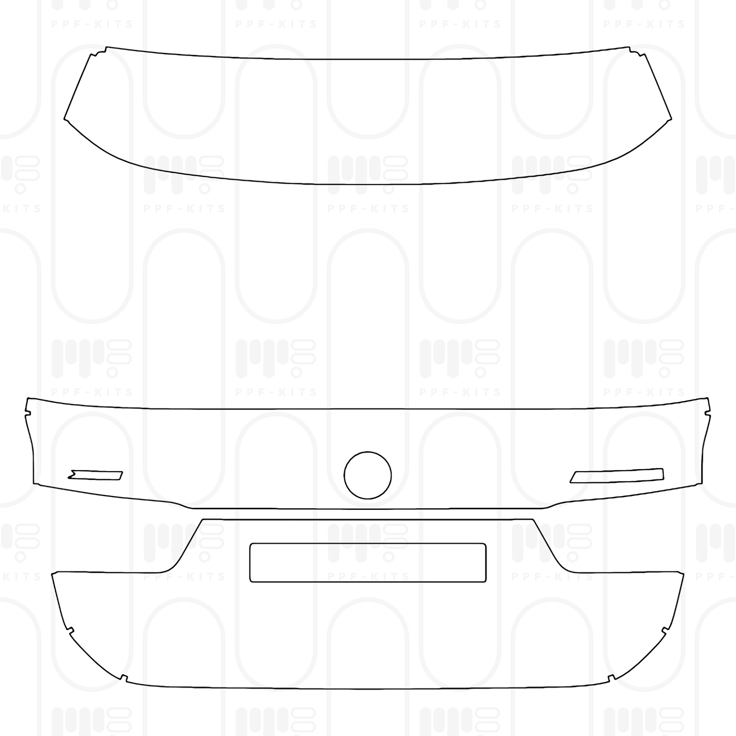 Voorgesneden PPF BMW 3 Series Touring Wagen M340i 2026