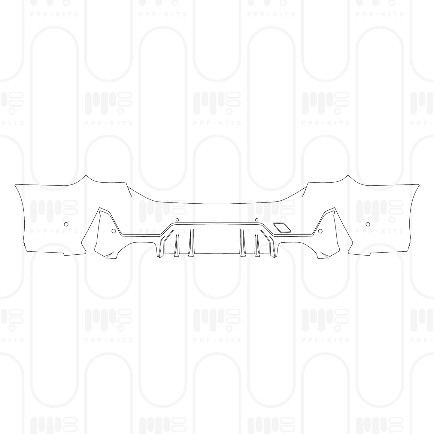 Voorgesneden PPF BMW 3 Series Touring Wagen M340i 2026
