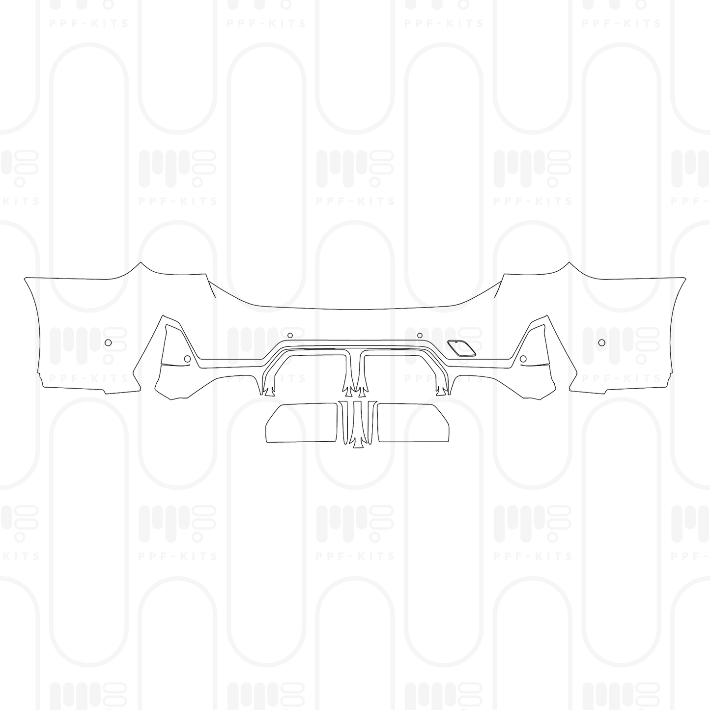 Voorgesneden PPF BMW 3 Series Touring Wagen M340i 2026