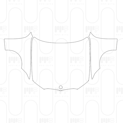 Voorgesneden PPF BMW 3 Series Sedan Base Extended Wheelbase 2026