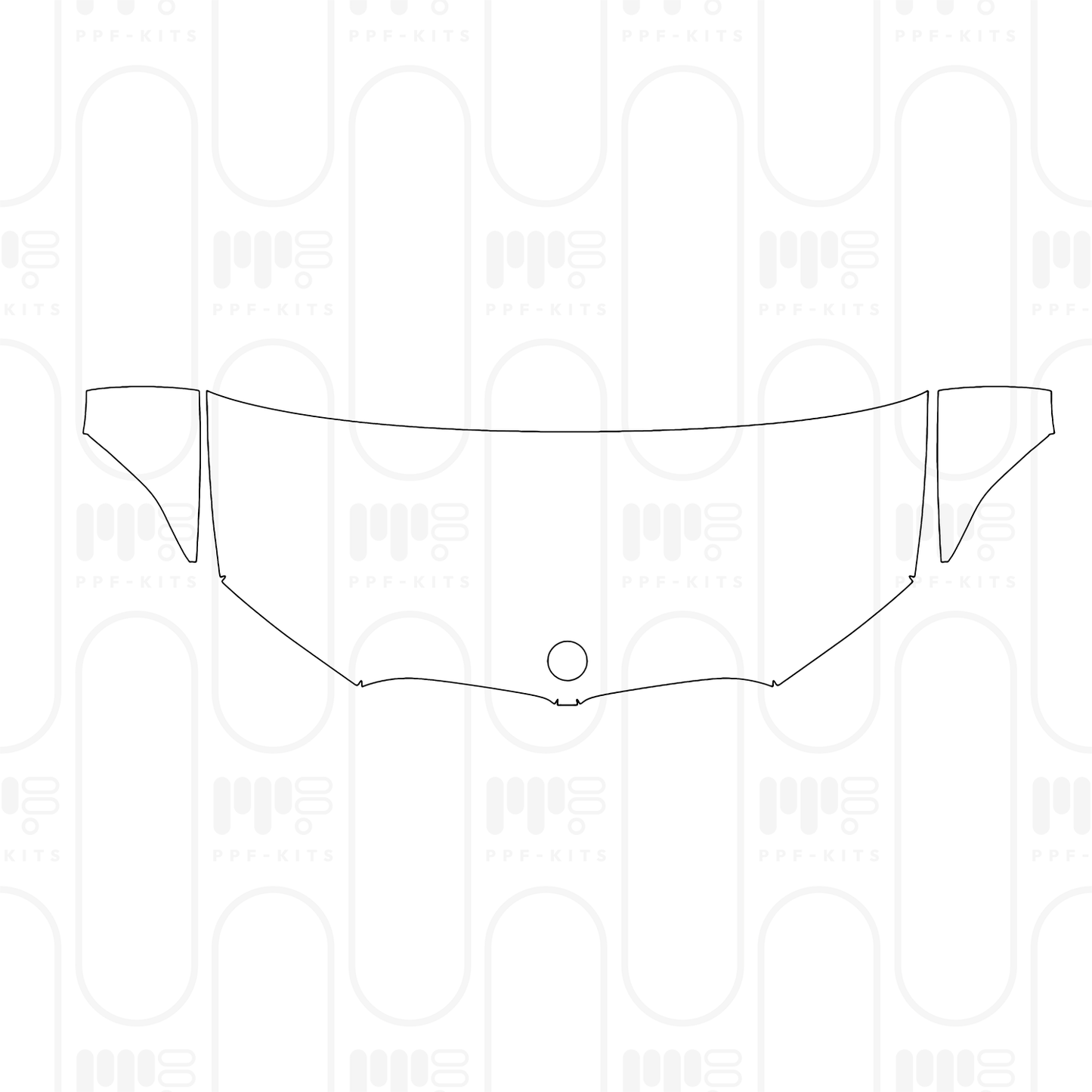 Voorgesneden PPF BMW 3 Series Sedan Base Extended Wheelbase 2026