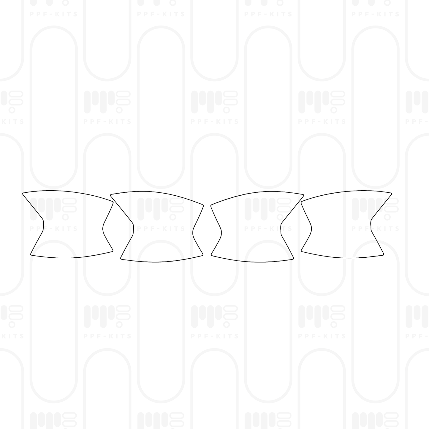 Voorgesneden PPF BMW 3 Series Sedan Base Extended Wheelbase 2026