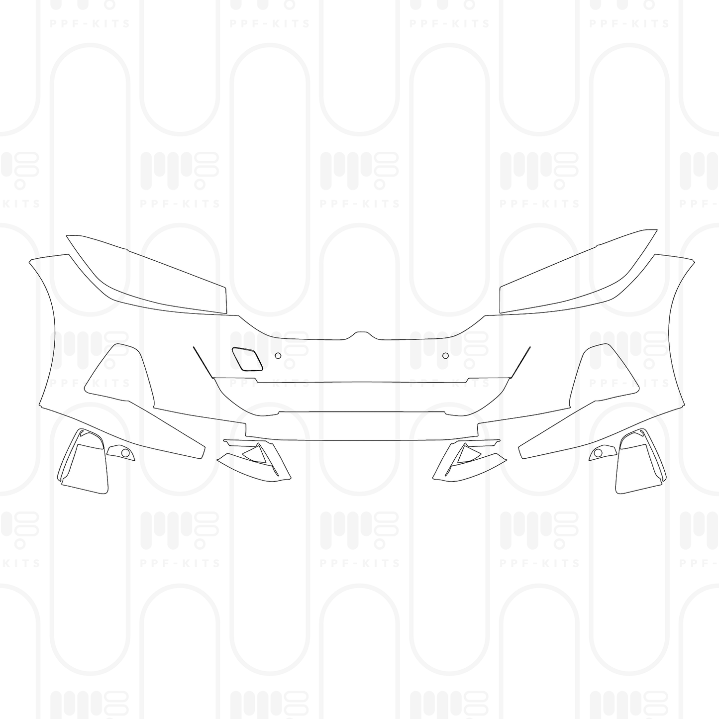 Voorgesneden PPF BMW 3 Series Touring Wagen Base 2026