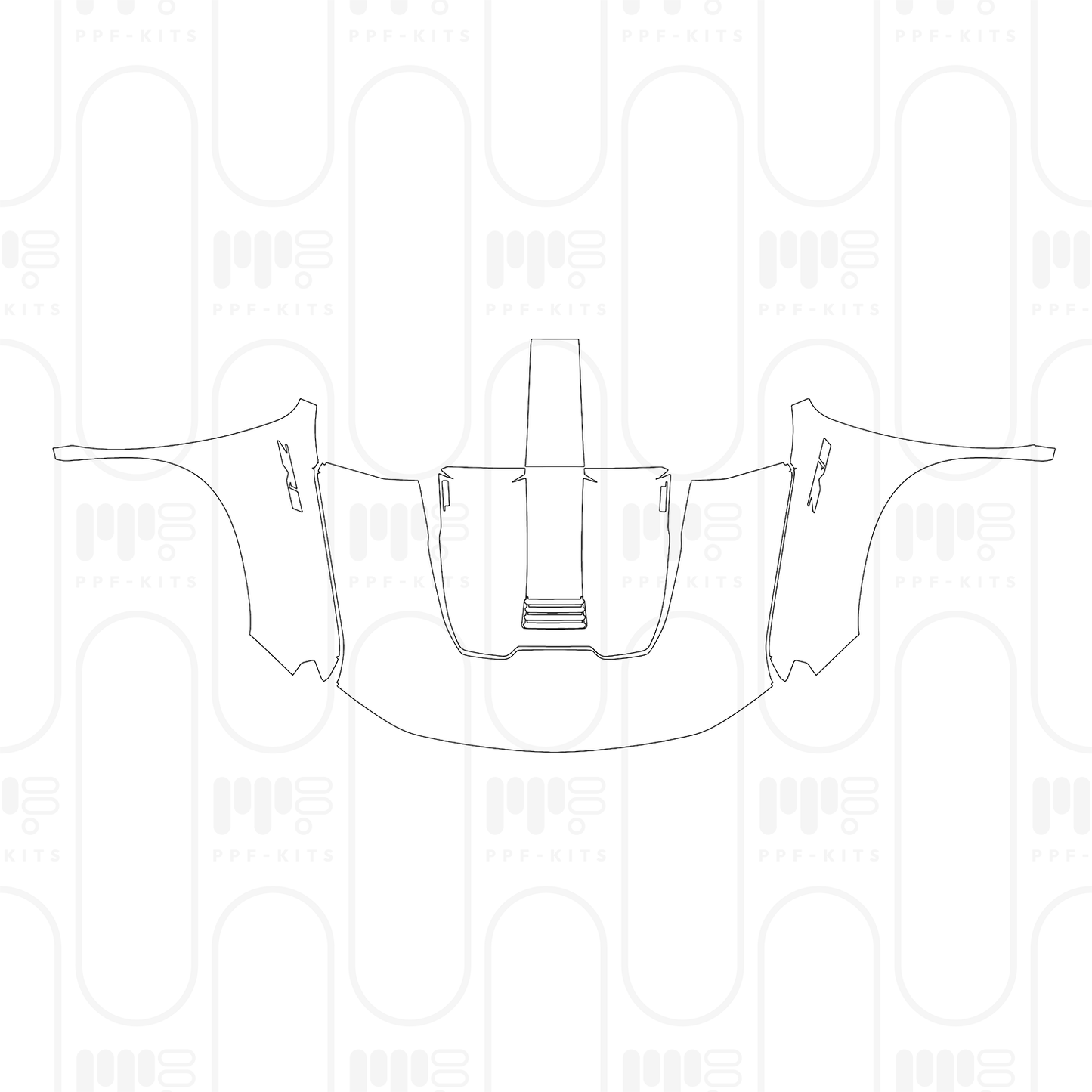 Voorgesneden PPF Chevrolet Silverado 1500 ZR2 2026