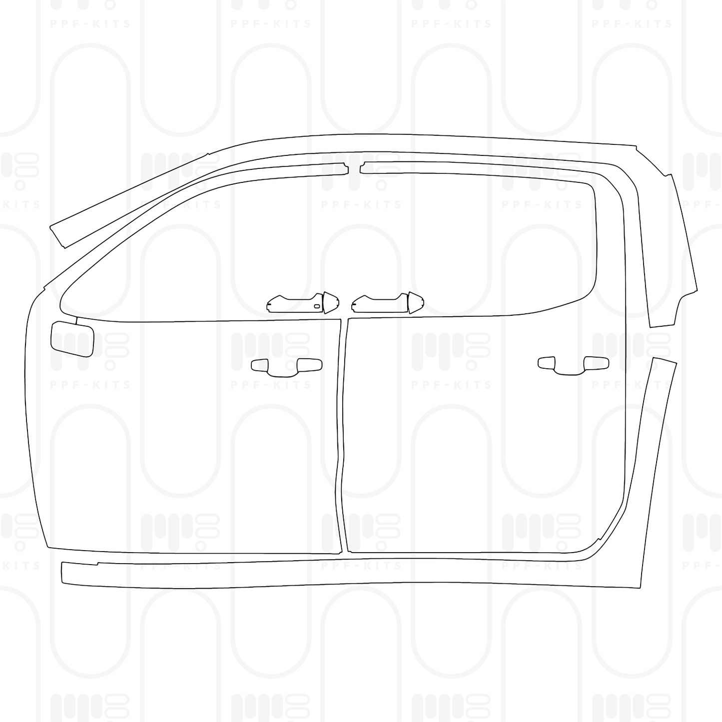 Voorgesneden PPF Chevrolet Silverado 1500 ZR2 2026