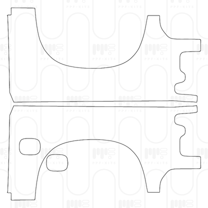 Voorgesneden PPF Chevrolet Silverado 1500 ZR2 2026