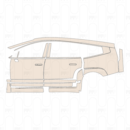 Voorgesneden PPF Hyundai IONIQ 9 S 2026