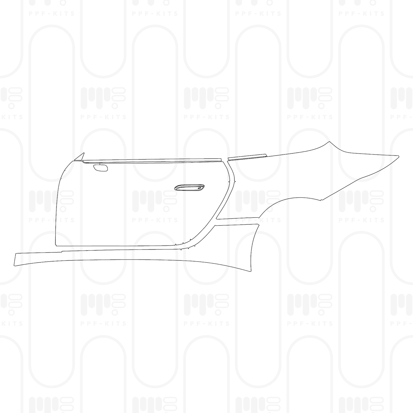 Voorgesneden PPF Mercedes-Benz Maybach SL 2026