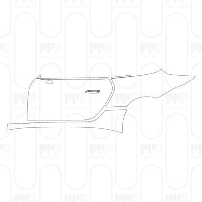 Voorgesneden PPF Mercedes-Benz Maybach SL 2026
