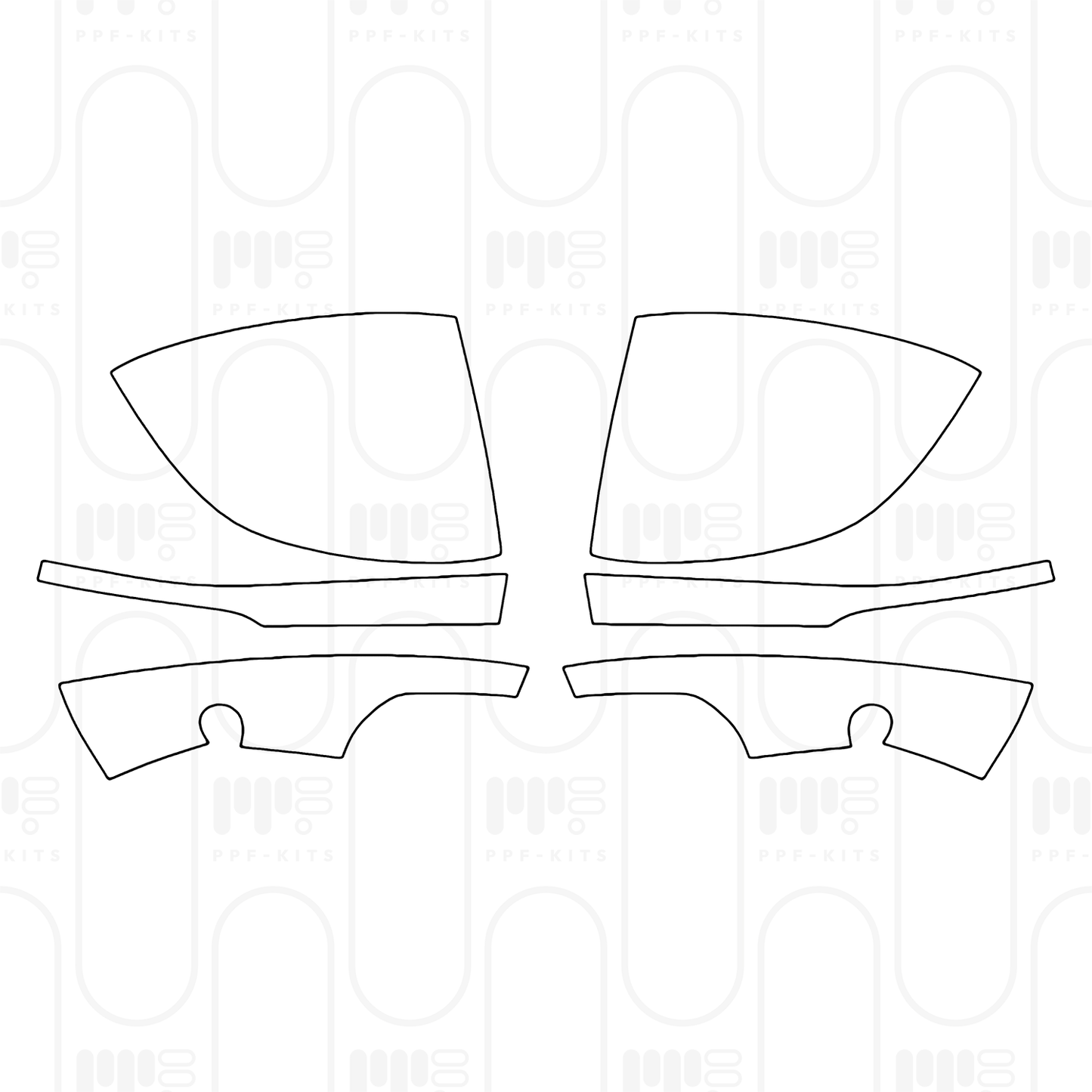 Voorgesneden PPF Mercedes-Benz Maybach SL 2026