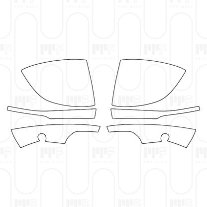 Voorgesneden PPF Mercedes-Benz Maybach SL 2026