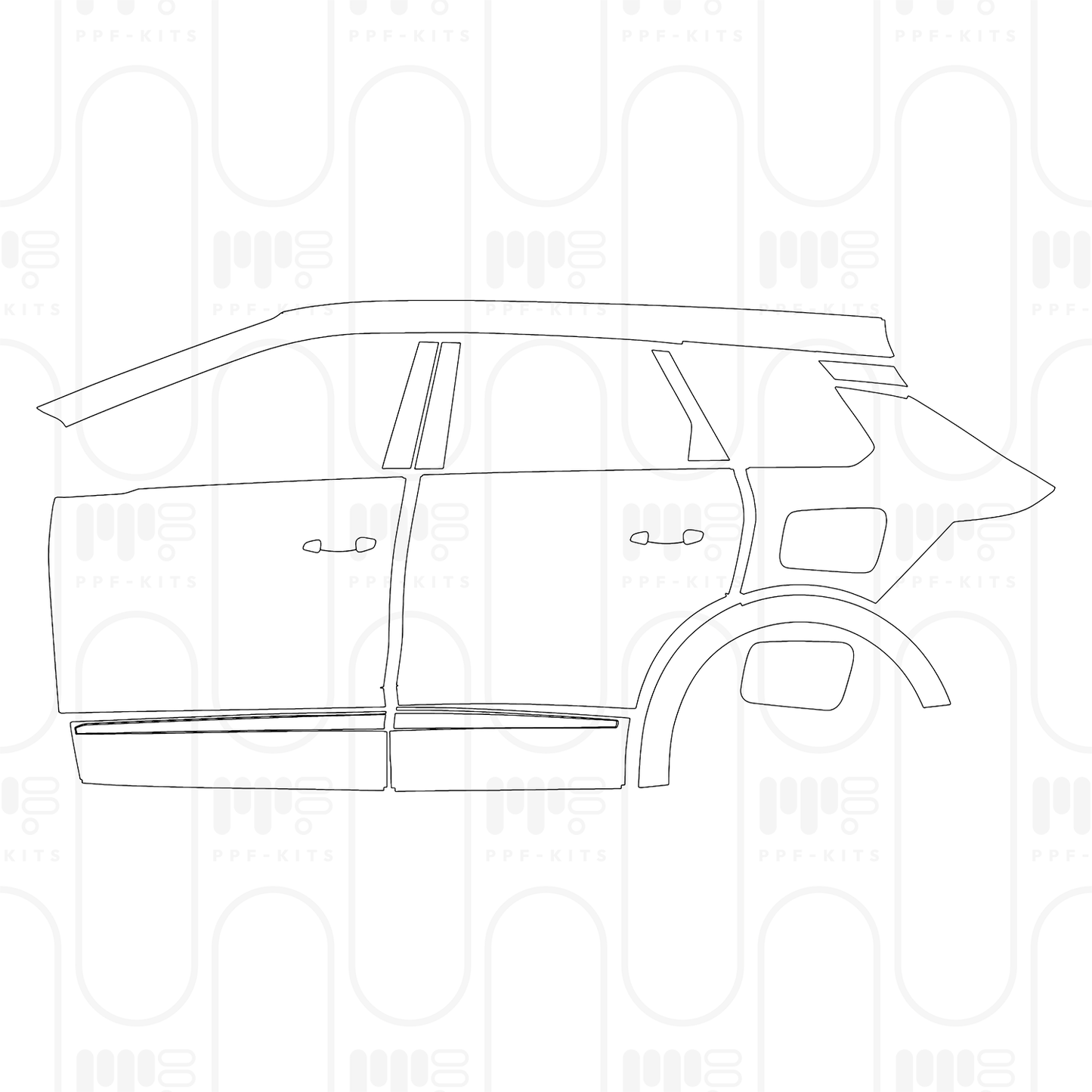 Voorgesneden PPF Opel Grandland PHEV GS 2026