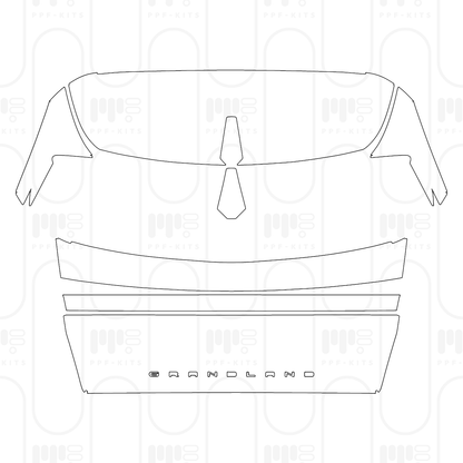 Voorgesneden PPF Opel Grandland PHEV GS 2026