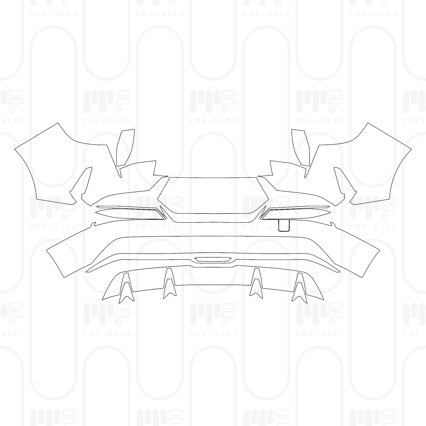 Voorgesneden PPF Opel Grandland PHEV GS 2026