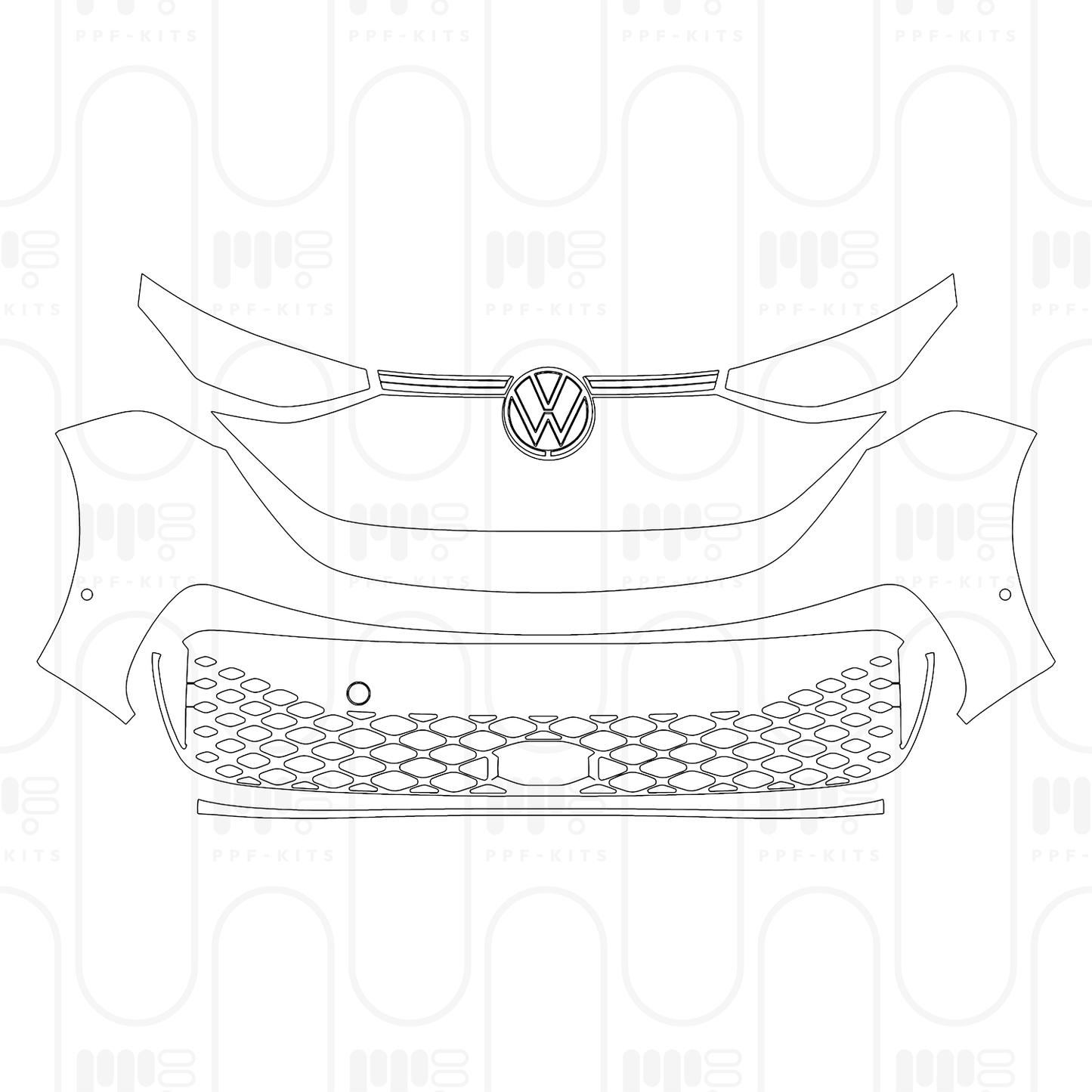 Voorgesneden PPF Volkswagen ID.BUZZ Standard Wheelbase Standard 2026