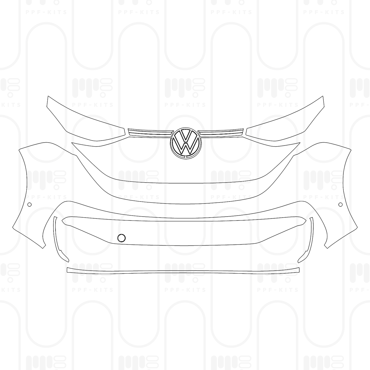 Voorgesneden PPF Volkswagen ID.BUZZ Standard Wheelbase Standard 2026