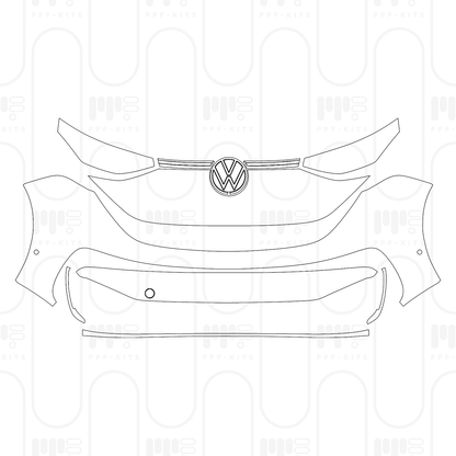Voorgesneden PPF Volkswagen ID.BUZZ Standard Wheelbase Standard 2026
