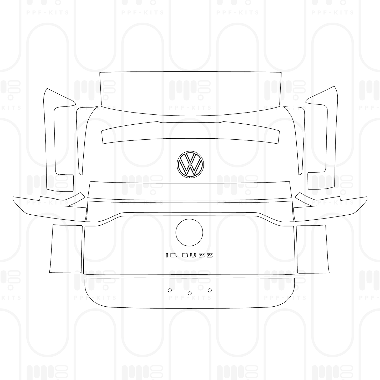 Voorgesneden PPF Volkswagen ID.BUZZ Standard Wheelbase Standard 2026