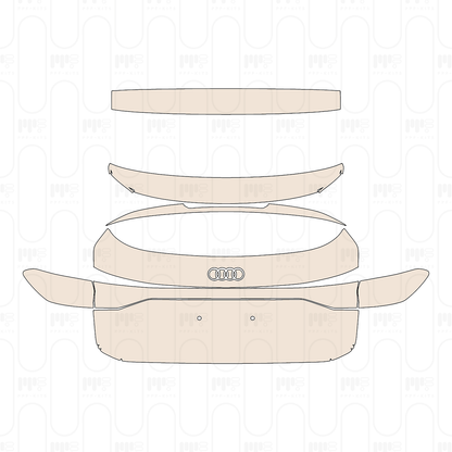 Voorgesneden PPF Audi Q6 e-tron Sportback SQ6 e-tron 2025