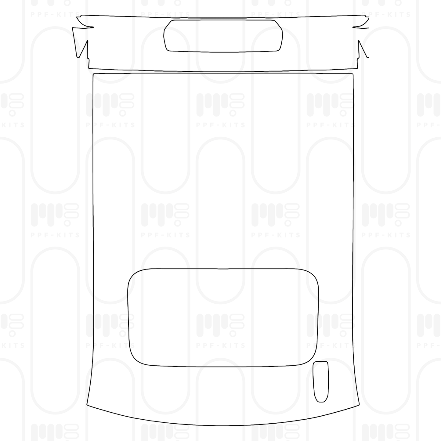 Voorgesneden PPF Chevrolet Silverado 1500 ZR2 2025