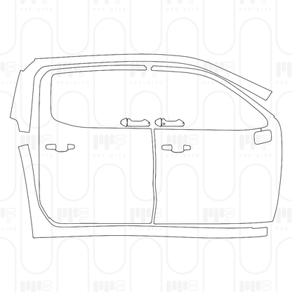 Voorgesneden PPF Chevrolet Silverado 1500 ZR2 2025