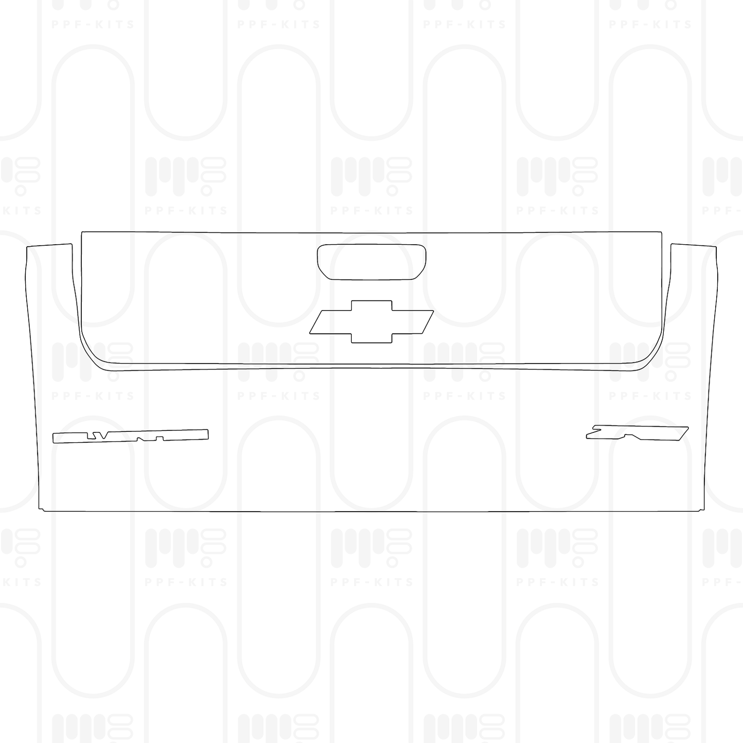 Voorgesneden PPF Chevrolet Silverado 1500 ZR2 2025