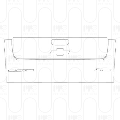 Voorgesneden PPF Chevrolet Silverado 1500 ZR2 2025