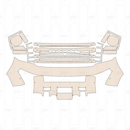 Voorgesneden PPF Haval H9 2025
