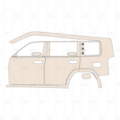 Voorgesneden PPF Haval H9 2025