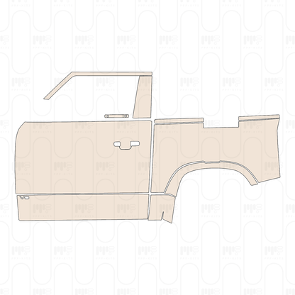 Voorgesneden PPF Land Rover Defender 90 V8 2025