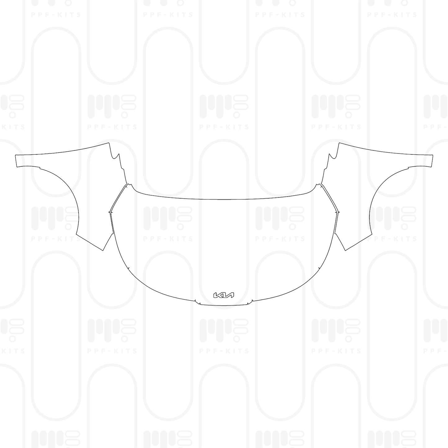 Voorgesneden PPF KIA Carnival (US) LX 2025