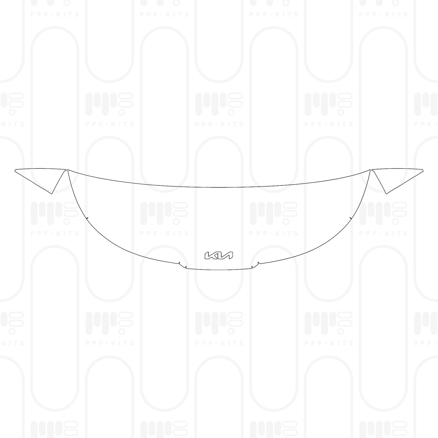 Voorgesneden PPF KIA Carnival (US) LX 2025