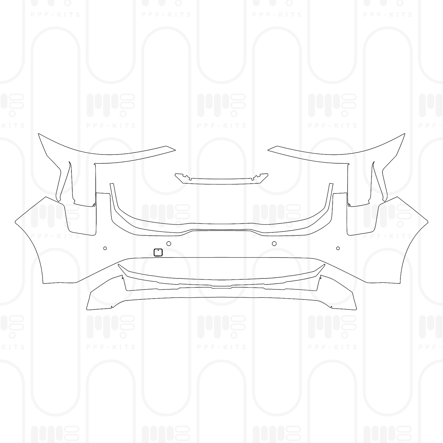 Voorgesneden PPF KIA Carnival (US) SX 2025