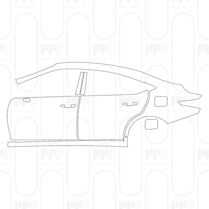 Voorgesneden PPF Lexus ES (US) F Sport 2025