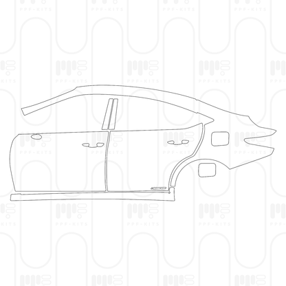 Voorgesneden PPF Lexus ES (US) F Sport 2025