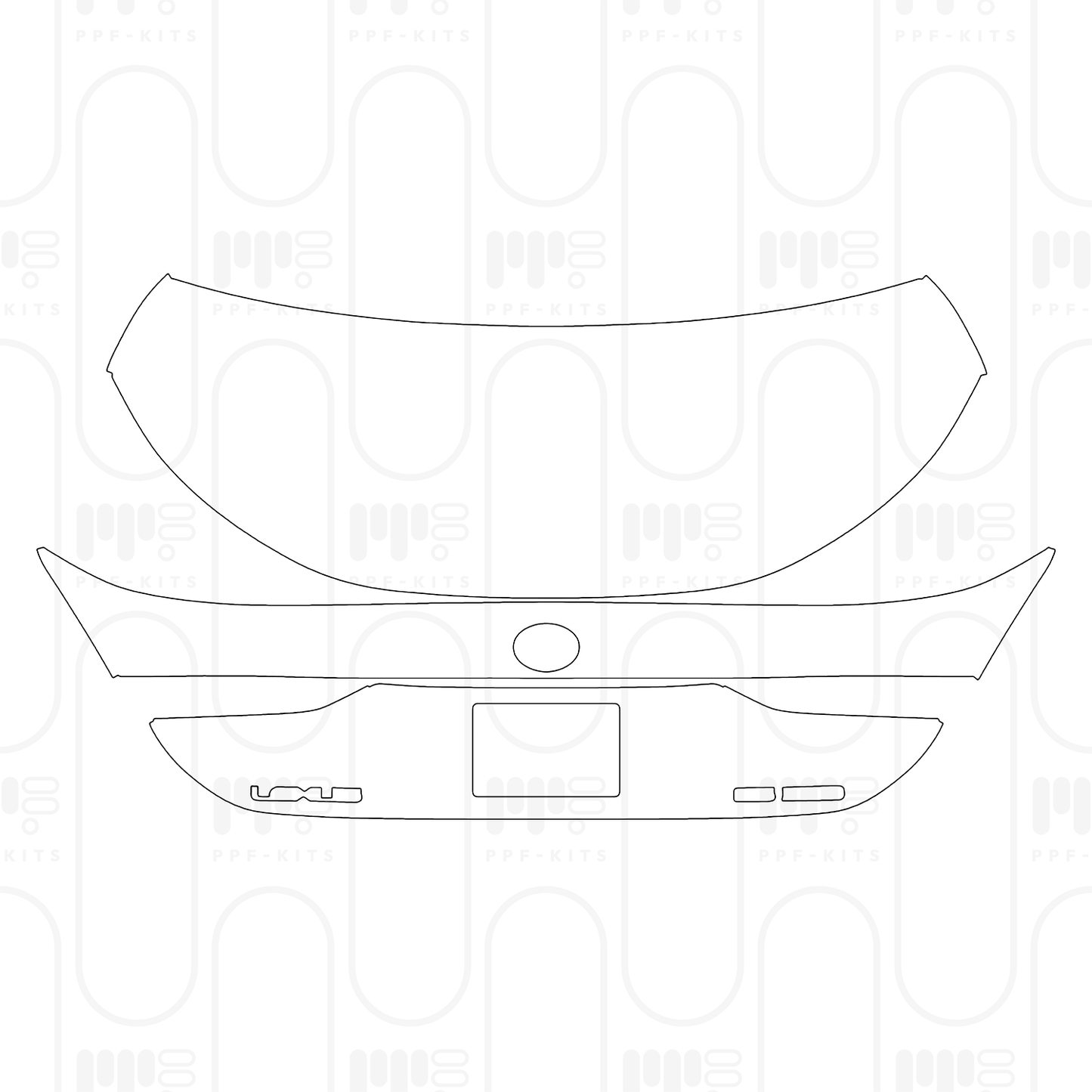 Voorgesneden PPF Lexus ES (US) F Sport 2025