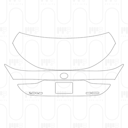 Voorgesneden PPF Lexus ES (US) F Sport 2025